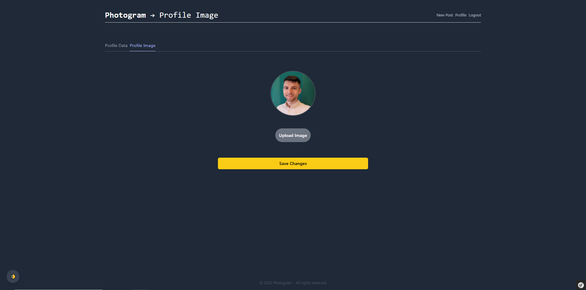 profile settings